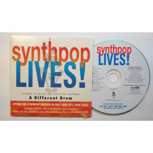 Synth-Pop Lives Promo CD Neuropa Rename Blue October B Machine Rename Provision